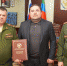 В честь Дня сотрудников военных комиссариатов РФ Глава Хасавюртовского района Арсланбек Алибеков наградил Почетной Грамотой Военкома города  Хасавюрт, Хасавюртовского и Новолакского районов Давудова А - Администрация Хасавюртовского района