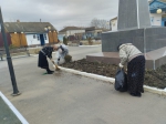 В парках Хасавюртовского района благоустроенных в рамках муниципальной программы «Формирование современной городской среды» прошли субботники.
