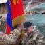В батальоне «Каспий» было доставлено боевое знамя - Газета Дружба