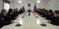 Торжественное награждение, приуроченное Дню участковых, состоялось в Хасавюрте - Администрация МО г. Хасавюрт