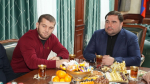 Глава Хасавюртовского района провел встречу с Олимпийским Чемпионом игр во Франции 2024 Магомедом Рамазановым