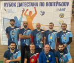 Мужская волейбольная команда Хасавюртовского района стала обладателем Кубка Дагестана