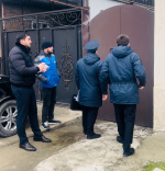 Газпром межрегионгаз Махачкала» совместно с судебными приставами посетили дома должников за газ в городе Хасавюрт