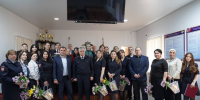 Женский состав ОМВД России по городу Хасавюрту поздравили с 8 марта - Администрация МО г. Хасавюрт