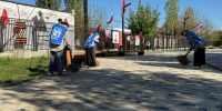 Волонтеры Победы в Хасавюрте проводят активную работу по подготовке к празднованию 9 мая - Газета Дружба