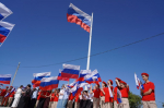 В Хасавюрте отметили День Государственного флага Российской Федерации