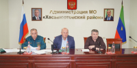 Заседание эвакуационной комиссии МО «Хасавюртовский район» - Администрация Хасавюртовского района