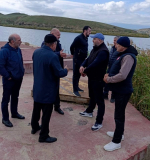 Участник программы «Доблесть гор» принял участие в выездной проверке водохранилища Шурдере