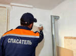 В Хасавюрте продолжается установка систем пожарной безопасности
