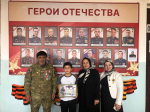 В Хасавюрте состоялась встреча с кавалерами ордена Мужества и участниками добровольческого движения