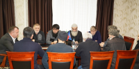 В администрации Хасавюртовского района прошла рабочая  встреча с активом и старейшинами  селения Муцалаул - Администрация Хасавюртовского района