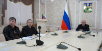 Администрация Хасавюрта приняла участие в очередном совещании по вопросам ликвидации последствий паводков в регионе - Администрация МО г. Хасавюрт