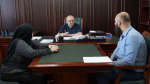 Глава Хасавюрта встретился с участником СВО в рамках еженедельного приема граждан