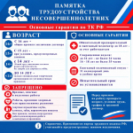 Трудоустройство несовершеннолетних: что важно знать ?